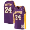 Prestigioso Kobe Bryant Los Angeles Lakers 2008/09 Hardwood Classics Authentic Jersey Purple per i devoti sostenitori