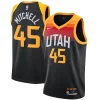 Gorgeous Lussuoso Donovan Mitchell Utah Jazz Nike 2021/22 Swingman Player Jersey Black City Edition per i devoti sostenitori