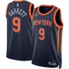 Cool Attraente RJ Barrett New York Knicks Jordan Brand Unisex Swingman Jersey Statement Edition Navy per i devoti sostenitori