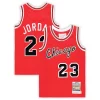 Versatile Michael Jordan Chicago Bulls Preschool Hardwood Classics 1984/85 Authentic Swingman Jersey Red per i devoti sostenitori