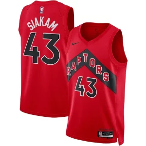 Meraviglioso Pascal Siakam Toronto Raptors Nike Unisex Swingman Jersey Icon Edition Red per i devoti sostenitori