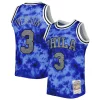 Pratico Allen Iverson Philadelphia 76ers 1996/97 Galaxy Swingman Jersey Royal per i devoti sostenitori