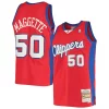 Attraente Carino Corey Maggette LA Clippers 2001/02 Hardwood Classics Swingman Jersey Red per i devoti sostenitori