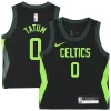 Attraente Bellissimo Delizioso Jayson Tatum Boston Celtics Nike Toddler 2024/25 Swingman Player Jersey City Edition Black per i devoti sostenitori