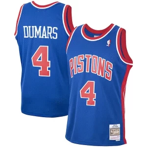Fascinante Trendy Joe Dumars Detroit Pistons 1988/89 Hardwood Classics Swingman Jersey Blue per i devoti sostenitori