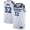 Ottimo Karl Anthony Towns Minnesota Timberwolves Nike Swingman Jersey White Association Edition per i devoti sostenitori