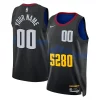 Fantastico Denver Nuggets Nike Unisex 2023/24 Custom Swingman Jersey Black City Edition per i devoti sostenitori