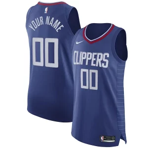 Stupendo Gorgeous LA Clippers Nike 2020/21 Authentic Custom Jersey Blue Icon Edition per i devoti sostenitori