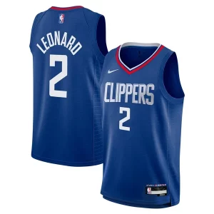 Stupendo Attraente Kawhi Leonard LA Clippers Nike Youth Swingman Jersey Icon Edition Royal per i devoti sostenitori