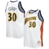 Bellissimo Stephen Curry Golden State Warriors Big & Tall Hardwood Classics 2008/09 Swingman Jersey White per i devoti sostenitori