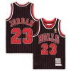 Duraturo Raffinato Michael Jordan Chicago Bulls Preschool 1996/97 Hardwood Classics Authentic Jersey Black/Red/White per i devoti sostenitori