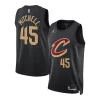 Delizioso Donovan Mitchell Cleveland Cavaliers Jordan Brand Unisex Swingman Jersey Statement Edition Black per i devoti sostenitori