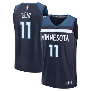 Splendido Prestigioso Naz Reid Minnesota Timberwolves Fast Break Replica Player Jersey Icon Edition Navy per i devoti sostenitori