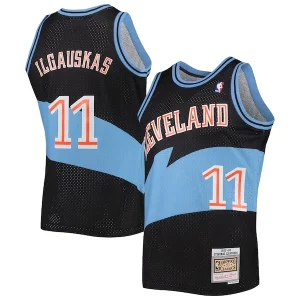 Carino Zydrunas Ilgauskas Cleveland Cavaliers Hardwood Classics Swingman Jersey Black per i devoti sostenitori