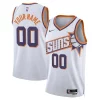 Moderno Resistente Phoenix Suns Nike Unisex Swingman Custom Jersey White Association Edition per i devoti sostenitori