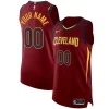 Bellissimo Incantevole Ottimo Cleveland Cavaliers Nike Authentic Custom Jersey Wine Icon Edition per i devoti sostenitori
