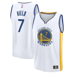 Sofisticato Ottimo Delizioso Buddy Hield Golden State Warriors Fast Break Replica Player Jersey Association Edition White per i devoti sostenitori