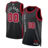 Elegante Stupendo Chicago Bulls Nike Unisex 2023/24 Custom Swingman Jersey Black City Edition per i devoti sostenitori