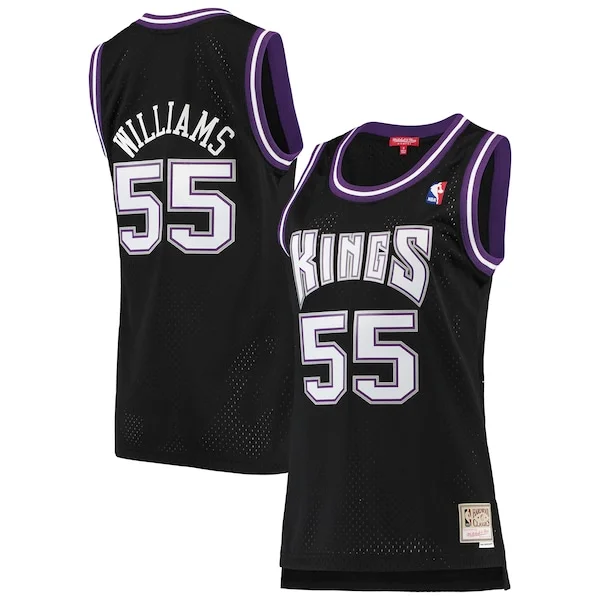 Duraturo Jason Williams Sacramento Kings Women's 2000/01 Hardwood Classics Swingman Jersey Black per i devoti sostenitori