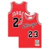 Accattivante Michael Jordan Chicago Bulls Toddler Hardwood Classics 1984/85 Authentic Swingman Jersey Red per i devoti sostenitori