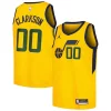 Trendy Sofisticato Duraturo Jordan Clarkson Utah Jazz Jordan Brand Swingman Player Jersey Statement Edition Yellow per i devoti sostenitori