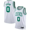Pratico Duraturo Sofisticato Jayson Tatum Boston Celtics Nike Unisex Swingman Jersey Association Edition White per i devoti sostenitori
