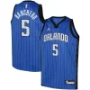 Resistente Attraente Paolo Banchero Orlando Magic Jordan Brand Youth Swingman Jersey Statement Royal per i devoti sostenitori