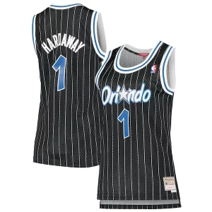 Classico Attraente Fantastico Penny Hardaway Orlando Magic Women's 1994/95 Hardwood Classics Swingman Jersey Black per i devoti sostenitori