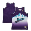Moderno Attraente Comodo Utah Jazz 1996 97 Hardwood Classics Swingman Jersey Purple per i devoti sostenitori