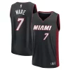 Gorgeous Eccezionale Duraturo Kel'el Ware Miami Heat Youth Fast Break Replica Player Jersey Icon Edition Black per i devoti sostenitori