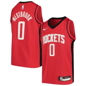 Accattivante Russell Westbrook Houston Rockets Nike Youth Swingman Jersey Icon Edition Red per i devoti sostenitori