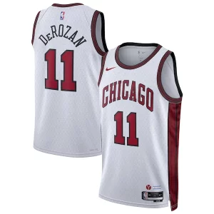 Lussuoso Meraviglioso Moderno DeMar DeRozan Chicago Bulls Nike Unisex 2022/23 Swingman Jersey City Edition White per i devoti sostenitori