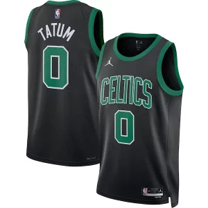 Lussuoso Comodo Jayson Tatum Boston Celtics Jordan Brand Unisex Swingman Jersey Statement Edition Black per i devoti sostenitori