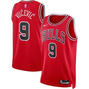 Classico Nikola Vucevic Chicago Bulls Nike Unisex Swingman Jersey Icon Edition Red per i devoti sostenitori