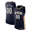 Bellissimo Comodo Prestigioso New Orleans Pelicans Nike 2021/22 Diamond Authentic Custom Jersey Icon Edition Navy per i devoti sostenitori