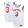 Cool Gorgeous Josh Hart New York Knicks Fast Break Replica Player Jersey Association Edition White per i devoti sostenitori