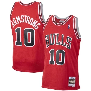 Incantevole Stupendo B. J. Armstrong Chicago Bulls 2001/02 Hardwood Classics Swingman Jersey Red per i devoti sostenitori