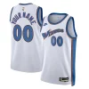 Duraturo Washington Wizards Nike Unisex 2022/23 Custom Swingman Jersey Classic Edition White per i devoti sostenitori