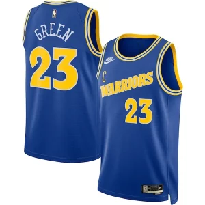 Stupendo Draymond Green Golden State Warriors Nike Swingman Jersey Classic Edition Blue per i devoti sostenitori