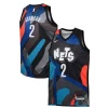 Classico Cameron Johnson Brooklyn Nets Nike Youth Swingman Replica Jersey City Edition Black per i devoti sostenitori