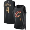 Delizioso Cool Evan Mobley Cleveland Cavaliers Jordan Brand Unisex Swingman Jersey Statement Edition Black per i devoti sostenitori