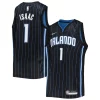Accattivante Classico Cool Jonathan Isaac Orlando Magic Nike Youth 2021/22 Diamond Swingman Jersey Icon Edition Black per i devoti sostenitori