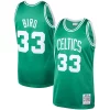 Meraviglioso Ottimo Raffinato Larry Bird Boston Celtics 1985/86 Hardwood Classics Authentic Jersey Kelly Green per i devoti sostenitori