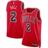 Comodo Lonzo Ball Chicago Bulls Nike Unisex Swingman Jersey Icon Edition Red per i devoti sostenitori