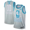 Carino Nike 2022 NBA All Star Game Swingman Custom Jersey Gray per i devoti sostenitori