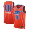 Incantevole Raffinato Prestigioso Oklahoma City Thunder Jordan Brand Unisex 2022/23 Swingman Custom Jersey Statement Edition Orange per i devoti sostenitori