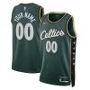 Fantastico Accattivante Boston Celtics Nike Unisex 2022/23 Swingman Custom Jersey City Edition Kelly Green per i devoti sostenitori