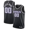 Gorgeous Carino Cool Sacramento Kings Jordan Brand Swingman Custom Jersey Statement Edition Black per i devoti sostenitori