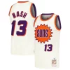Comodo Raffinato Carino Steve Nash Phoenix Suns Chainstitch Swingman Jersey Cream per i devoti sostenitori