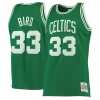 Magnifico Larry Bird Boston Celtics Hardwood Classics Swingman Jersey Kelly Green/White per i devoti sostenitori
